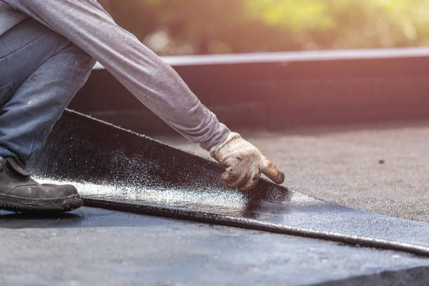 Professional Emergency Waterproofing technician working in Norristown, PA